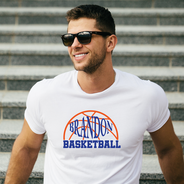 Unisex Brandon Basketball Short Sleeve Tee
