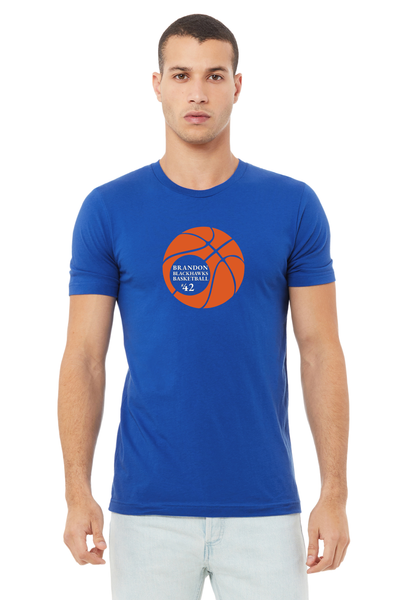 Unisex BLackhawks Basketball Short Sleeve Tee