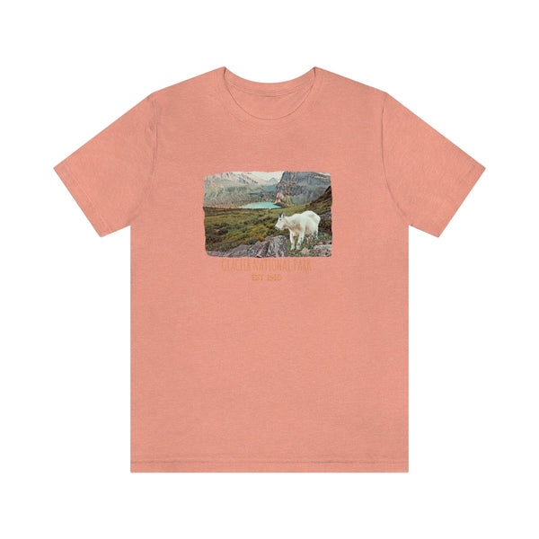 Glacier National Park Mountain Goat T-Shirt – Feisty Redhead Photo
